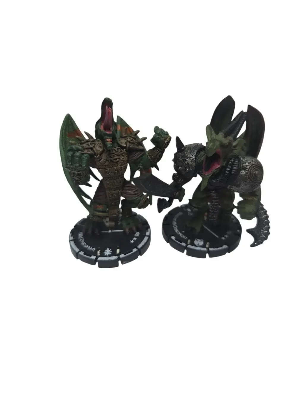 Draconum Pair of Miniatures Wild and Bladesmith TTRPG Dungeons and Dragons Dnd